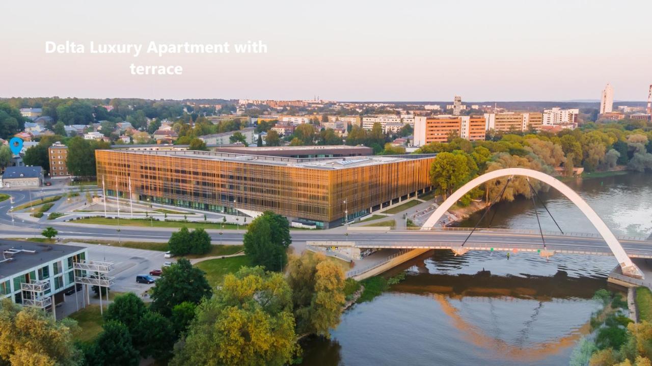 Delta Luxury Apartment With Terrace タルトゥ エクステリア 写真
